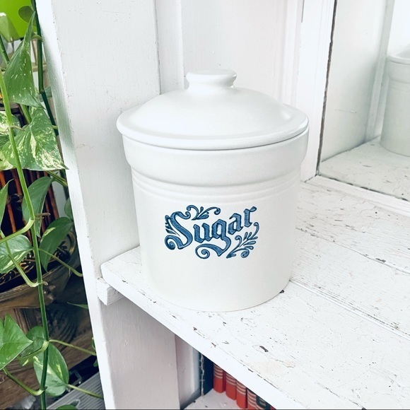 Vintage Other - FINAL PRICE 🖤 1960s Vintage Pfaltzgraff Yorktowne Stonewear SUGAR Canister Lid